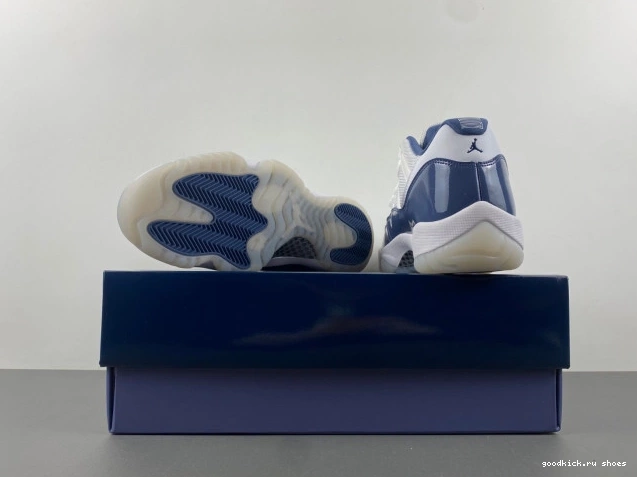 Rep Low Navy Jordan Midnight (2024) FV5104-104 Retro 11 0820